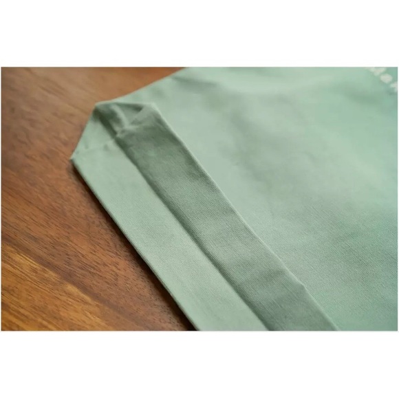 NWT BCZ Blue Green Canvas Shopping Tote Bag - Picture 4 of 8